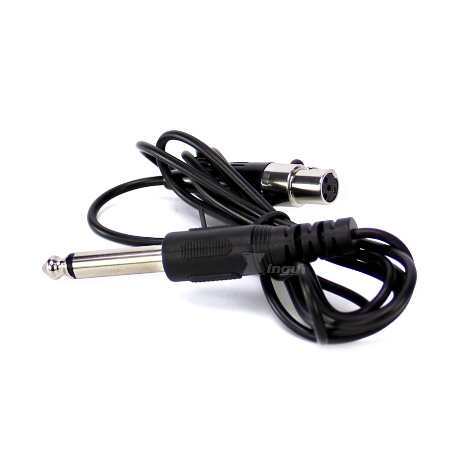 2 шт. кабель для гитары TA4F Mini XLR 4 Pin до 6 5 мм 1/4 &quot провод проводного инструмента SHURE