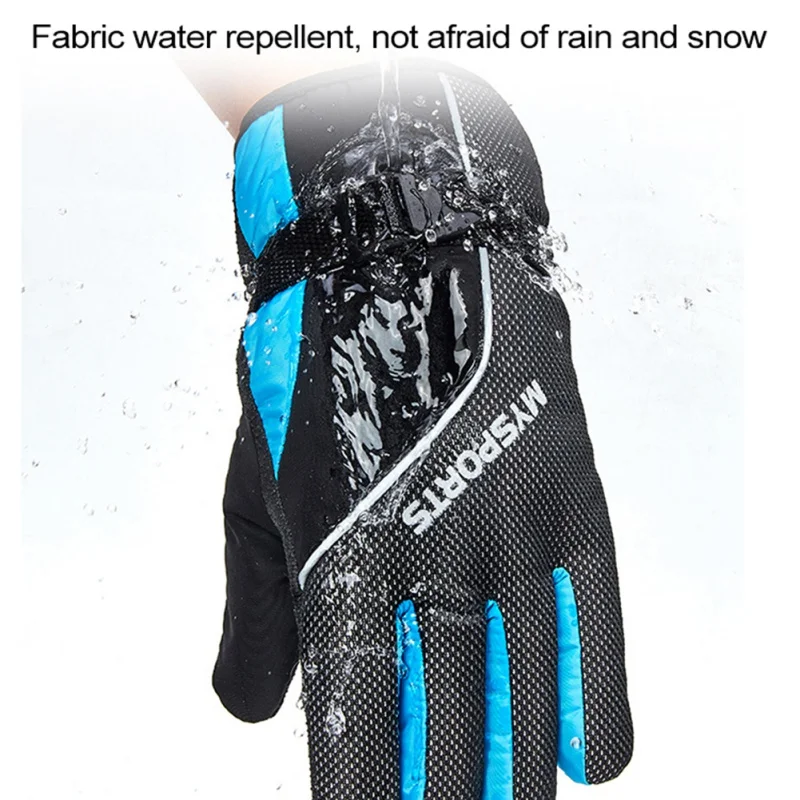2018 мужские лыжные перчатки флисовые для сноуборда снегоходы мотоциклетные