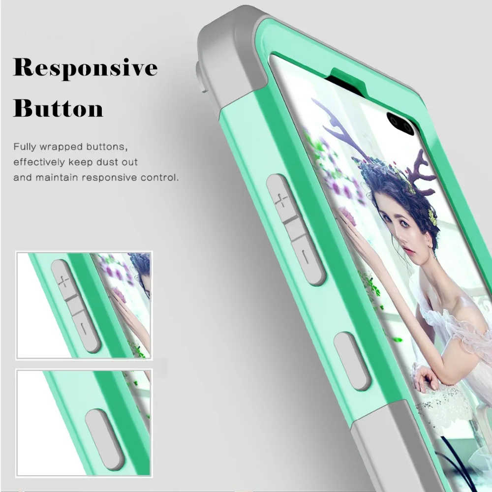 For Samsung Galaxy S10 Plus Case Shockproof Protect Hybrid Hard Rubber Impact Armor Phone Cases for | Мобильные телефоны и