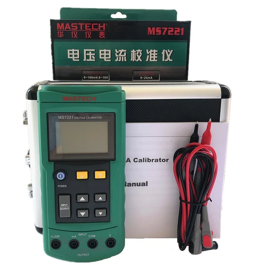 Mastech ms7221volt/mA калибратор напряжения измеритель тока выход шаг постоянный ток 0 10 В