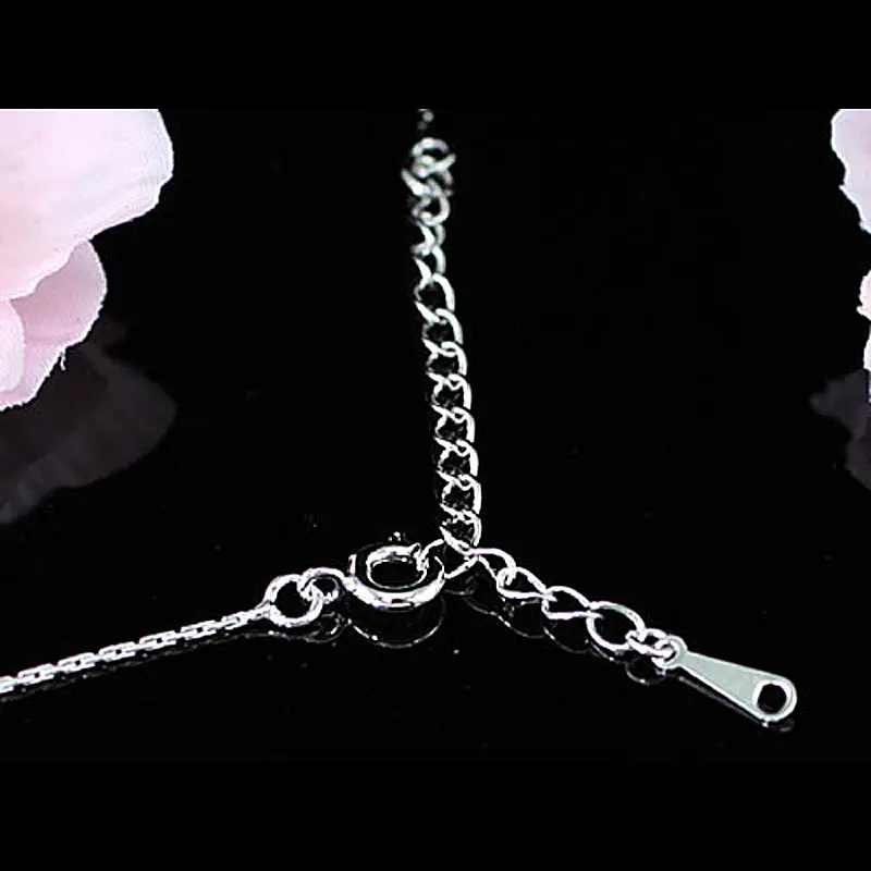 Подвеска и ожерелье с кулоном в виде сердца цветка павлином звездой 7 5 карат CSN389 |