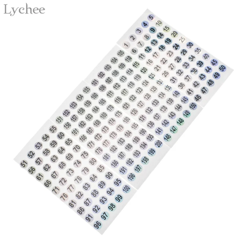 Lychee Life голографическая мерная лазерная бумага DIY водонепроницаемая