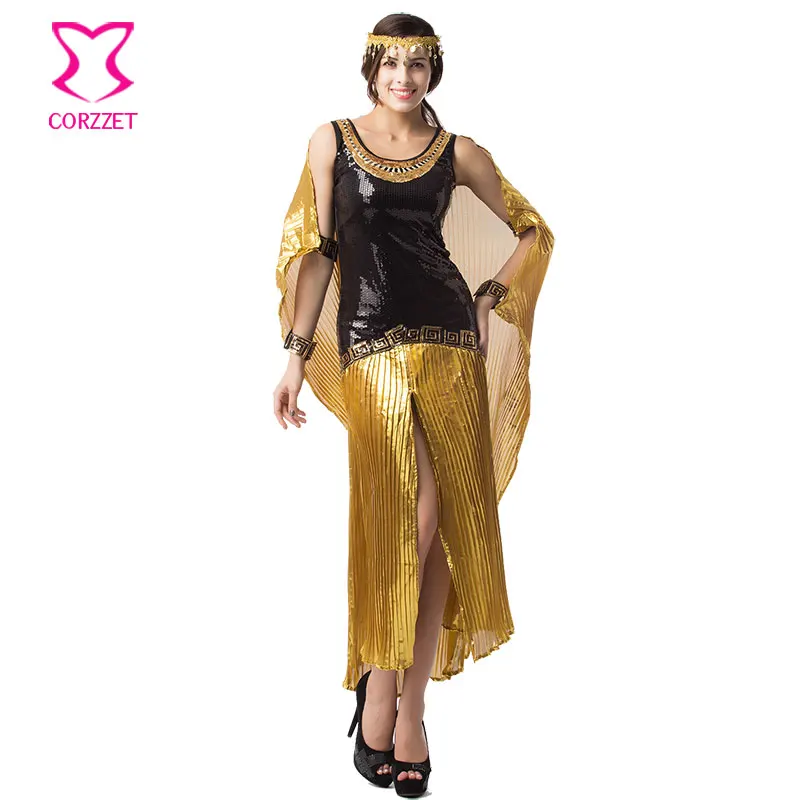 Роскошный костюм принцессы из древнего египетского Египта Фараона королевы