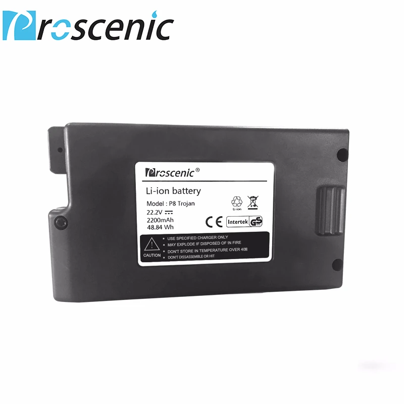 Proscenic P8 аккумулятор 22 2 V 2200MA ручной беспроводной пылесос батарея Trojan|Запчасти для