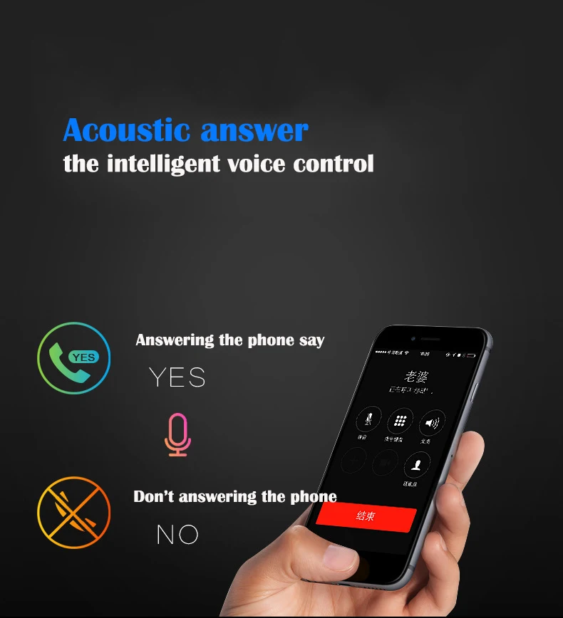 Беспроводные музыкальные наушники с шумоподавлением, bluetooth наушники с микрофоном, супер долгое время ожидания