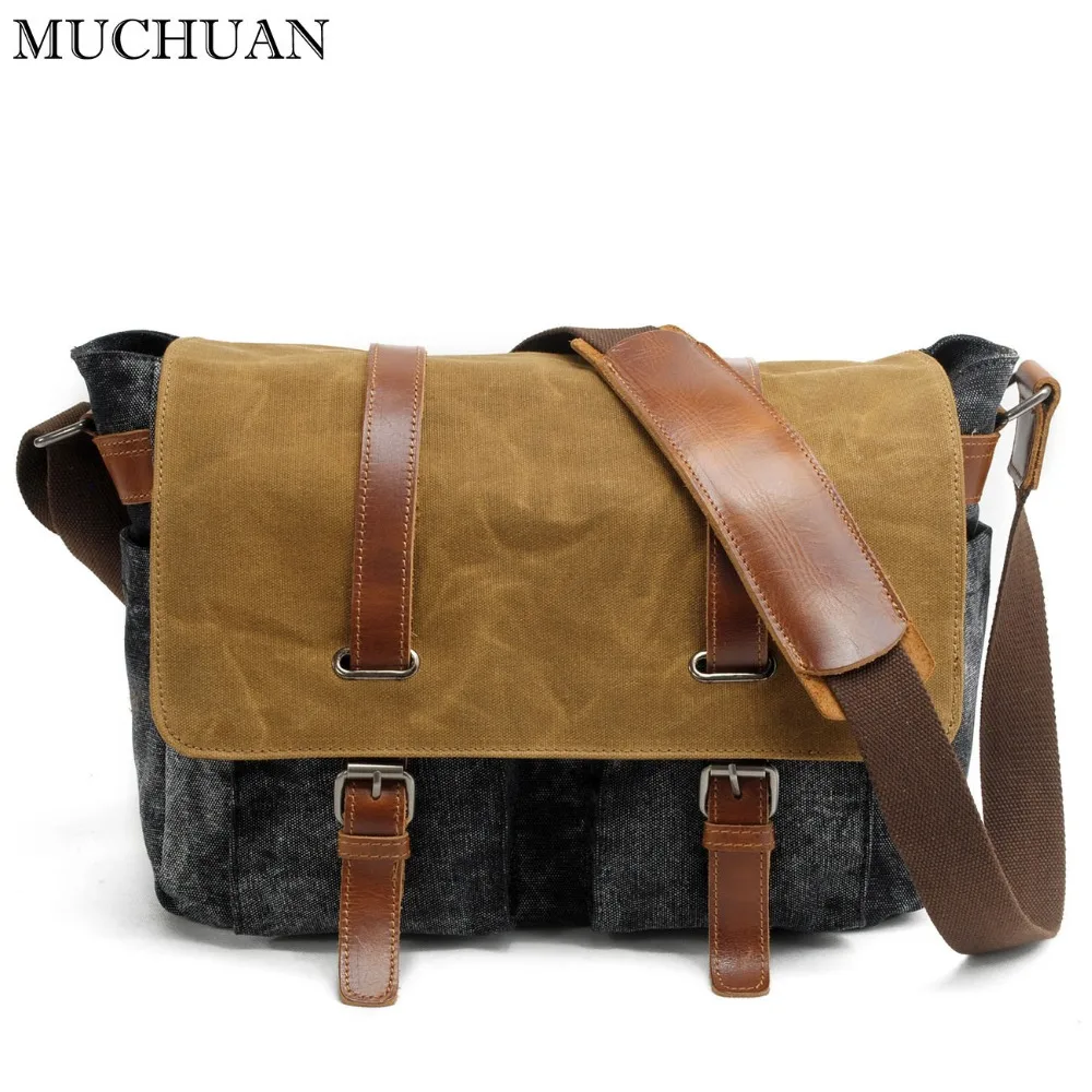 Muchuan 16940 # Холст DSLR цифровая камера сумка повседневная на плечо вместительная для