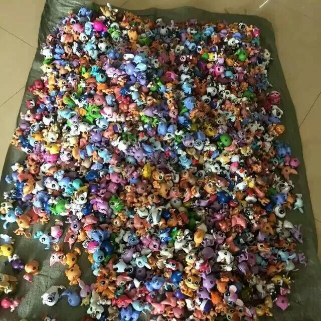 1 шт. Littlest Pet Shop куклы игрушки Фигурки ПВХ Дети различные стили игрушка цифры для