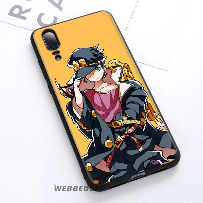 WEBBEDEPP JoJo's Bizarre Adventure Soft Case For Huawei P30 P20 Pro P10 P9 Lite 2017 P Smart 2019 & Nova 3 3i Y9 |