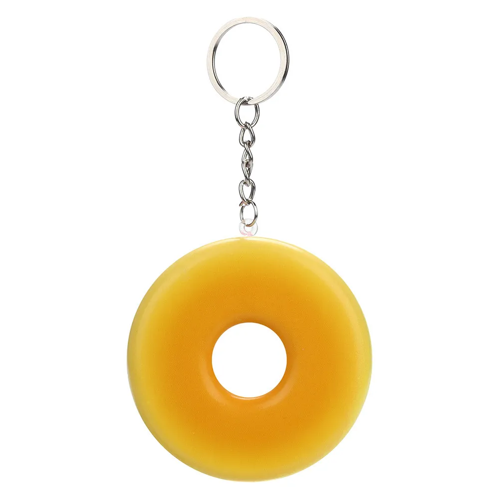 Squeeze мягкий 8 см Squishies пончик медленно поднимающийся крем душистый брелок снятие стресса забавная игрушка в подарок Z0328