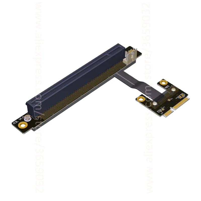 Мини PCIe MPCIe WiFi беспроводная сетевая карта Интерфейс удлинитель к 16 PCI E x16 16x локоть