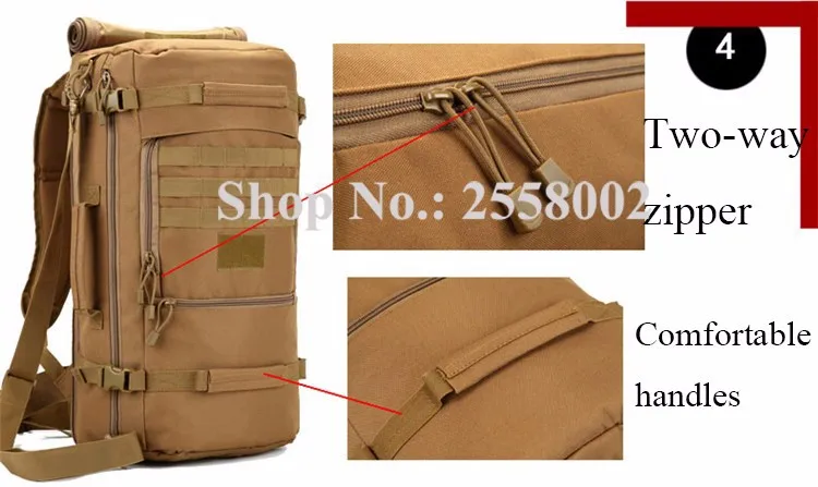 50L~ 60L женские сумки-мессенджеры для кемпинга, альпинизма, рюкзак для мужчин, высокое качество, нейлоновая тактическая спортивная сумка, D002