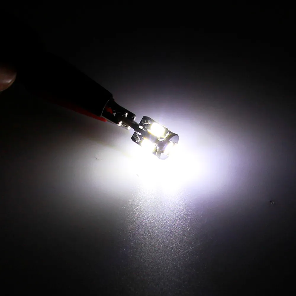 Универсальная автомобильная 12В T10 10smd 5630 SMD светодиодный номерного знака