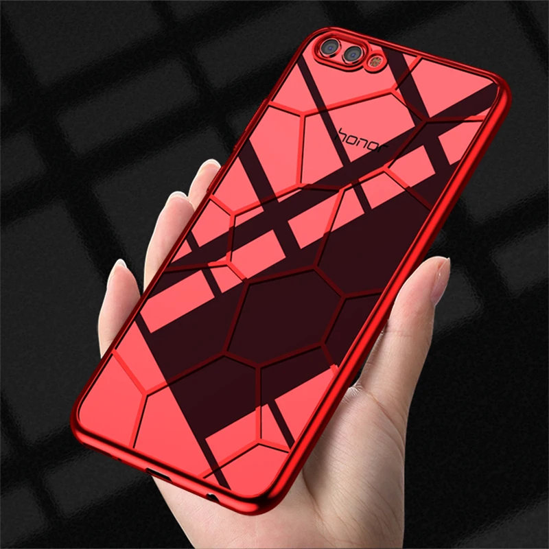 Honer чехол на honor view 10 для huawei v10 v Coque Мягкий силиконовый противоударный прозрачные