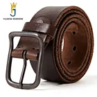 Мужской ремень из 100% натуральной кожи FAJARINA, ремень из коровьей кожи с пряжкой в стиле ретро, Ширина 38 мм, для джинсов, N17FJ286
