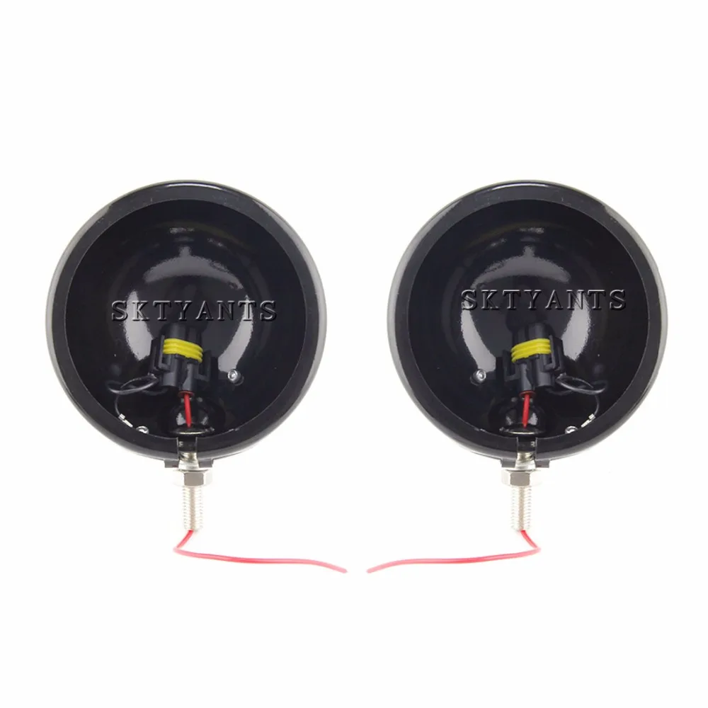 

4.5 Inch Housing Bracket Mount Ring Bracket Bucket With Pair Fog light Passing Light Lamp for Touring Motorcycle