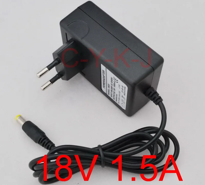 18V 1.5A 1 шт. 36V 500MA 28V 36V 1A 18V 16V 1.5A 2A AC 100 V-240 V конвертер адаптер Питание ЕС Штекер 5,5 мм x 2,1-2,5 мм - Цвет: 18V 1.5A