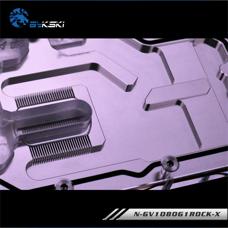 Блок видеокарты Bykski для VGA GIGABYTE GeForce GTX 1080 G1 ROCK 8G|Кулеры и системы охлаждения