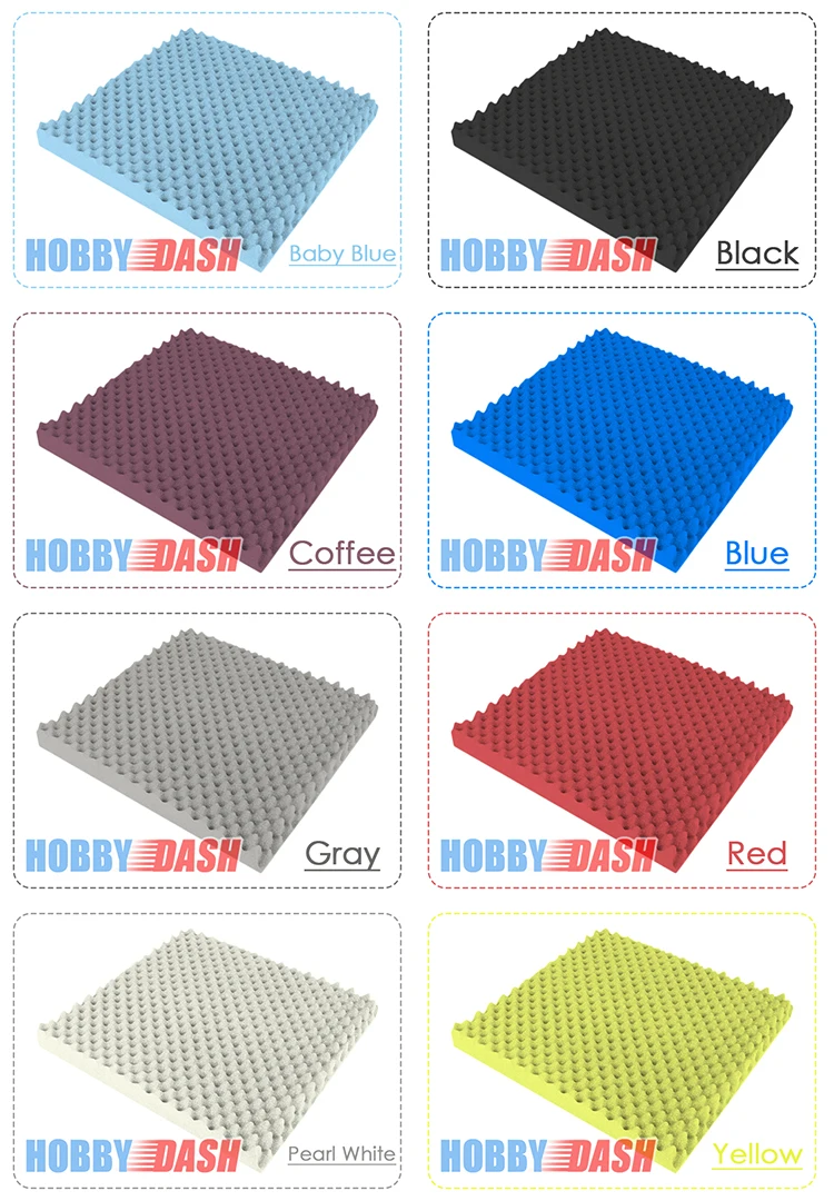 24 шт./комплект акустическая панель Arrowzoom в форме яичницы Звукопоглощающая