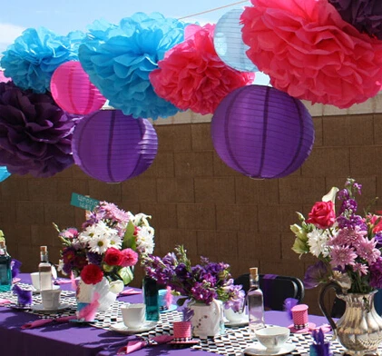 100 шт./лот 13 см Цветочные шарики из ткани Миньоны товары вечерние для рукоделия