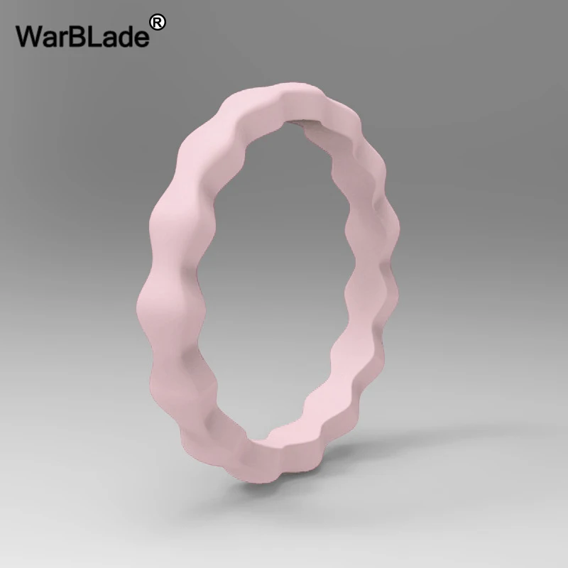 Новое Гипоаллергенное кольцо WarBLade 3 мм из эластичного силикона для кроссфита