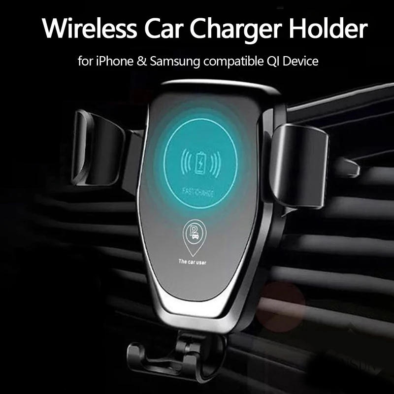 AnkinPro беспроводной автомобиля зарядное устройство тяжести реакции держатель для