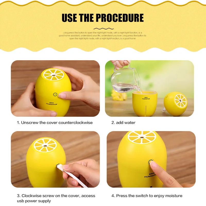 Ультразвуковой USB распылитель эфирных масел для ароматерапии|cool mist humidifier|mist