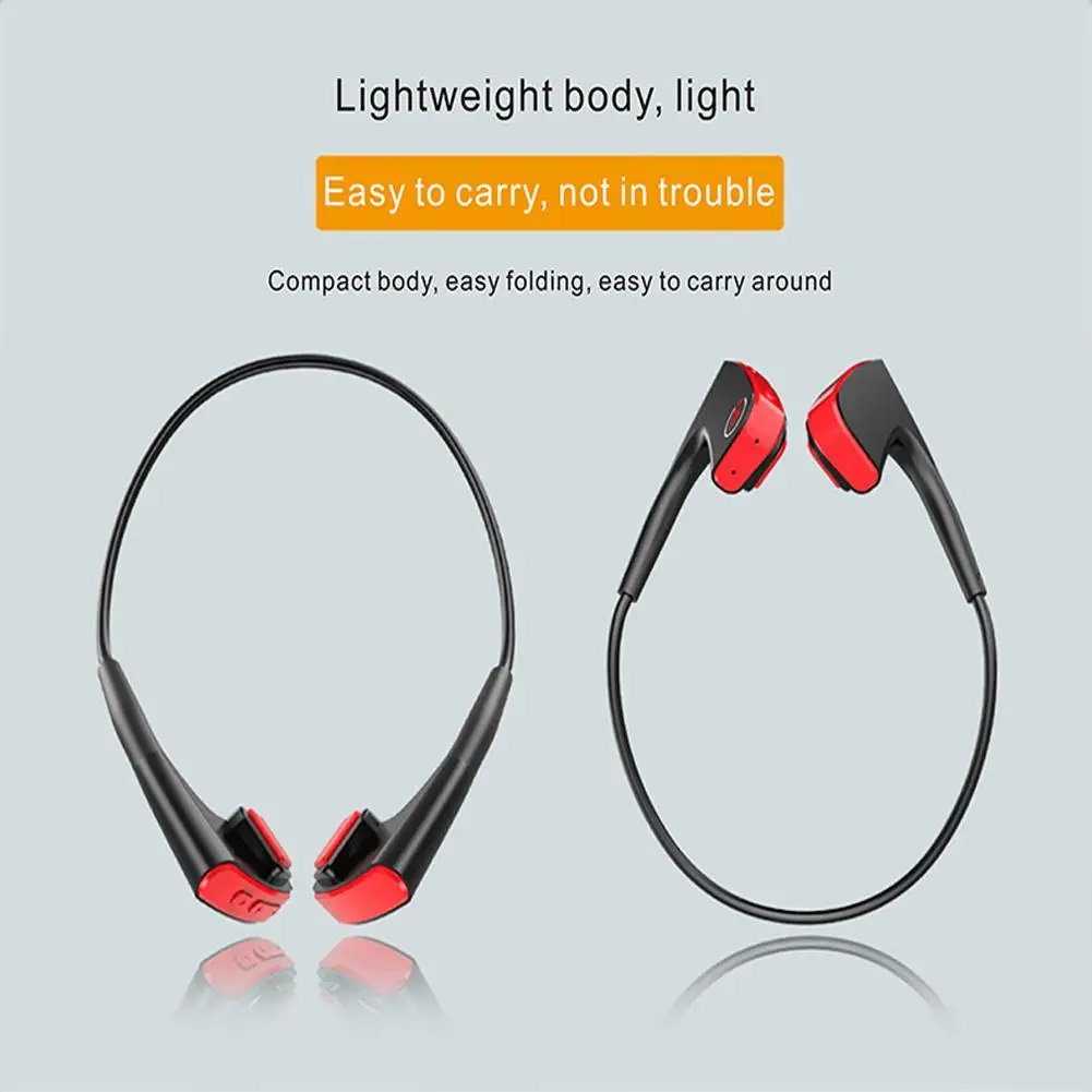 Ostart новые наушники с костной проводимостью Беспроводная стерео-гарнитура Bluetooth