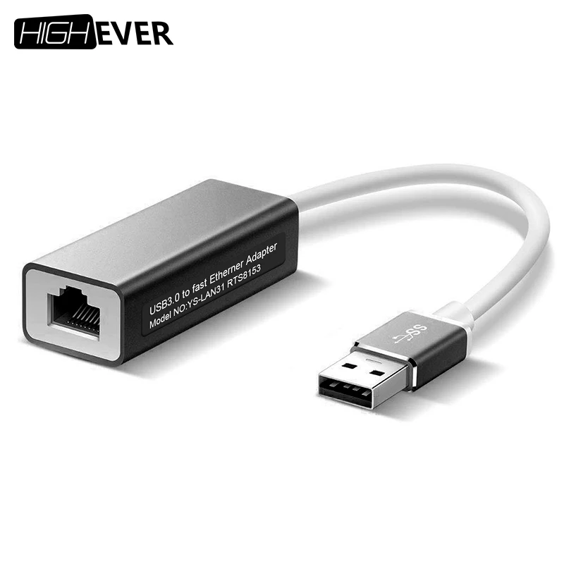 Highever 1000 Мбит/с USB C до Gigabit Ethernet адаптер 3 0 для RJ45 Тип c микро сетевая карта ПК Win 8 10 XP