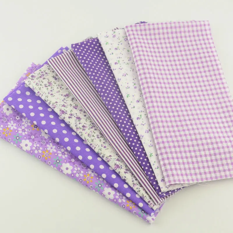 Жир Квартал фиолетовый цвет украшения дома romantice цветы Стиль плотная Ткань 100%