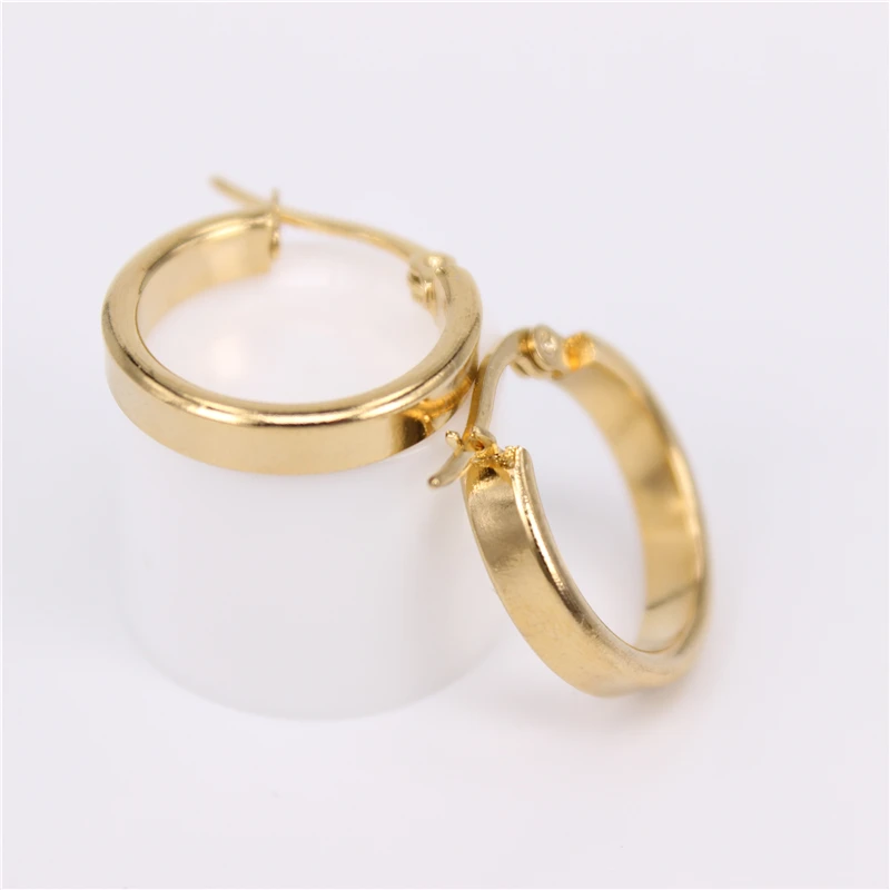 Popular accessories 17- 72MM diameter cute Stainless steel earring Smooth for wear Special offer Hoop For women HX2 | Украшения и