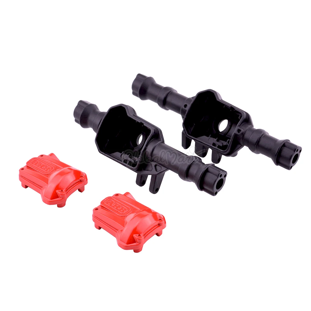 Передняя и задняя крышка из сплава оболочка оси корпус 300g для 1/10 RC Crawler Traxxas