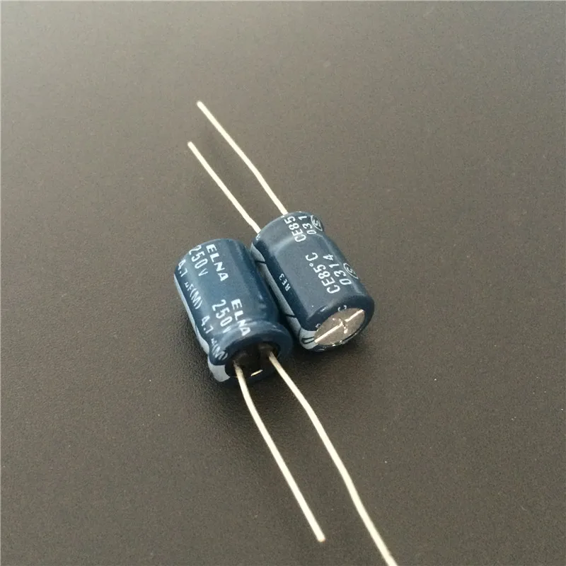 

10pcs 4.7uF 250V ELNA RE3 Series 8x11.5mm 250V4.7uF Audio Capacitor