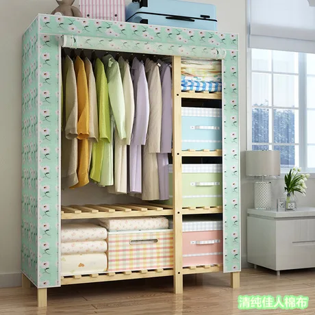 Шкафы мебель для спальни дома устойчивая деревянная вешалка muebles de dormitorio armario