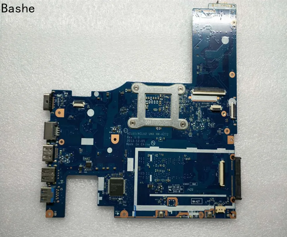 Bashe ACLU1/ACLU2 NM A272 материнская плата для ноутбука Lenovo G50 70 Z50 i5 CPU тест