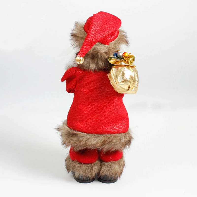 Рождественский Санта Клаус кукла танец со звуком электрическая игрушка Navidad