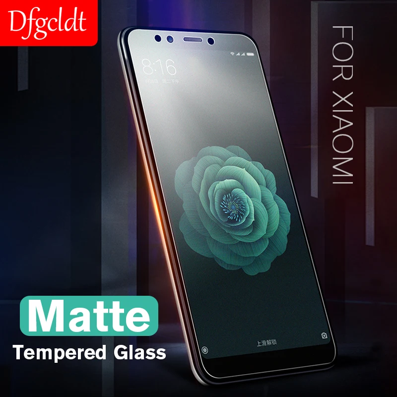 Матовое закаленное стекло 9D с защитой от отпечатков пальцев для Xiaomi 8 9 10 11 Lite