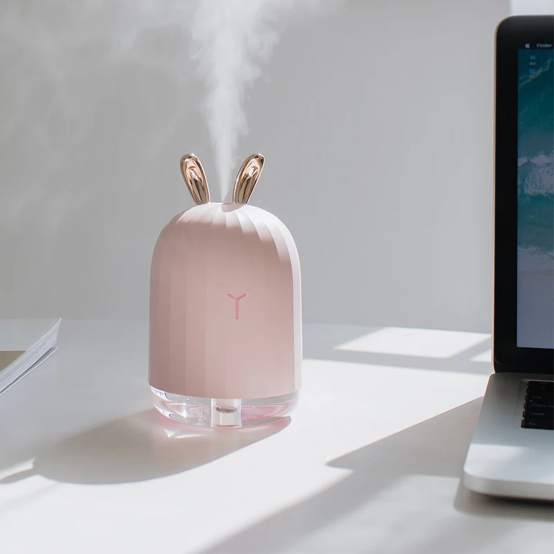 Ultrasonic Air Humidifier Aroma Essential Oil Diffuser for Home Car Office Hostel USB Fogger Mist Maker 7 Color LED Night Lamp |