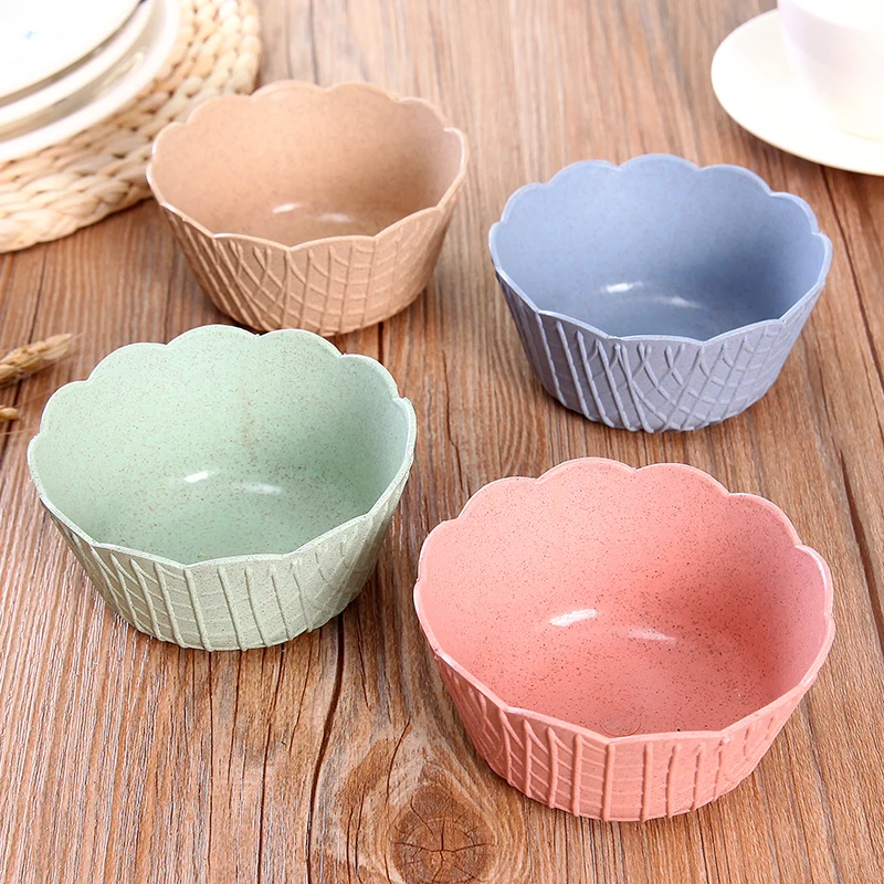 5 цветов Детские миски для мороженого чашки парные десертные закуски салат