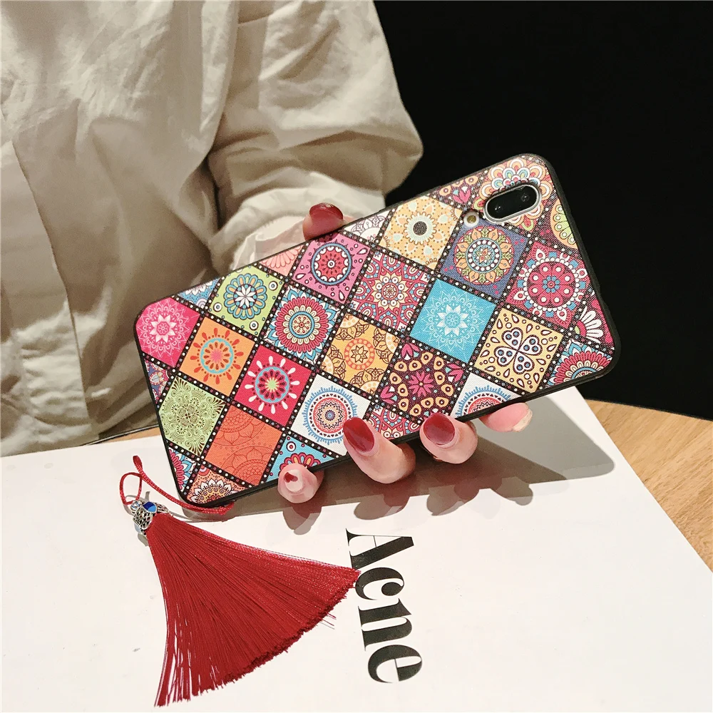 Fundas ремешок кисточки держатель Стенд чехол для телефона iphone 5S SE силиконовый