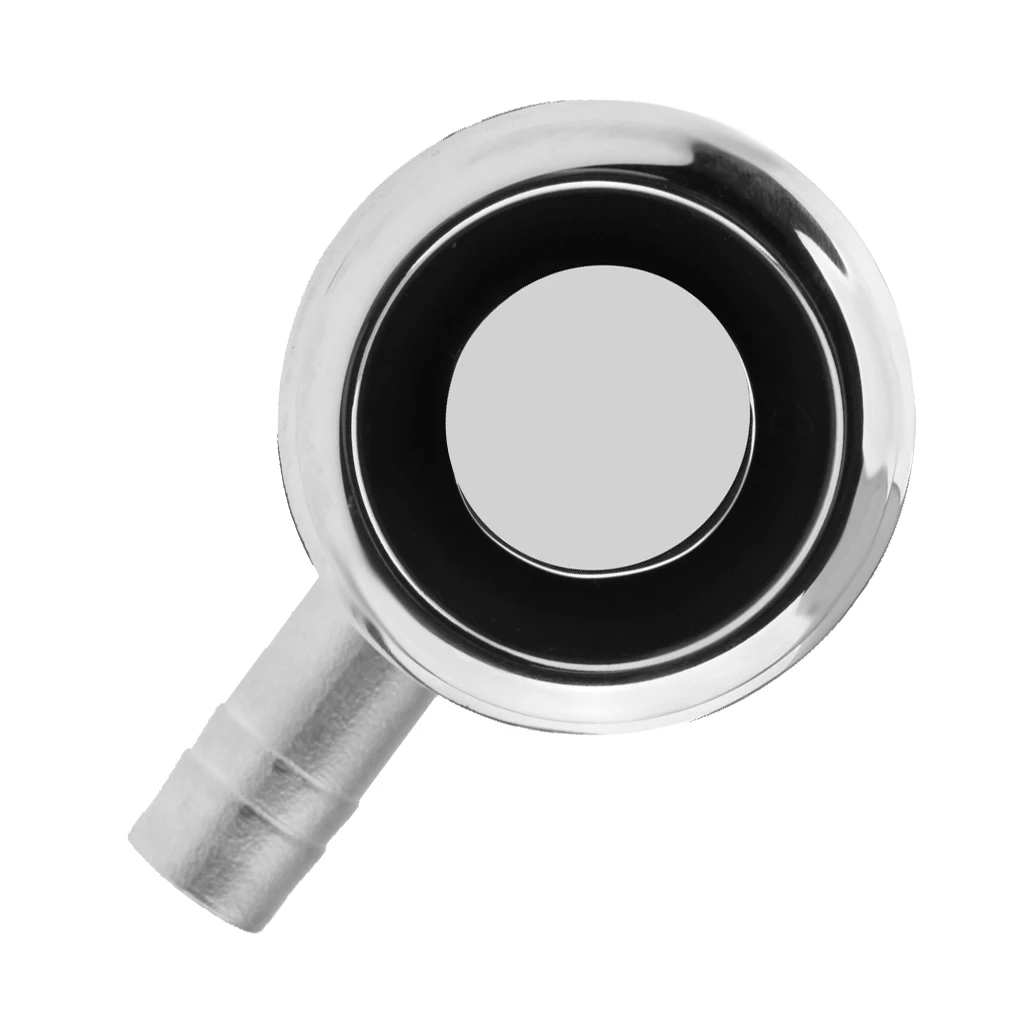 Stainless Marine Boat Fuel Gas Tank Vent Flush Mount 90 Degree Fit 5/8'' Hose Hardware and instruction | Автомобили и