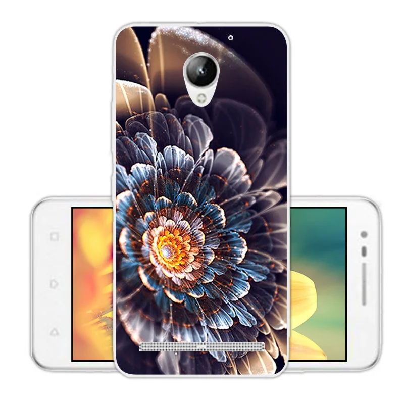 ТПУ чехол для Lenovo Vibe C2 K10A40 задняя крышка прозрачный силиконовый 5 0 дюймов питания