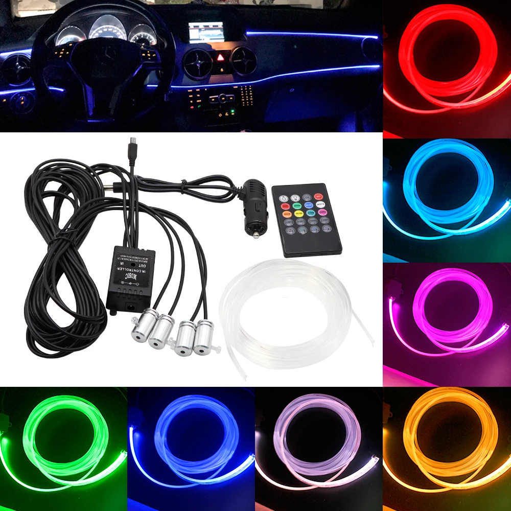 RGB окружающий светильник полоса 8 цветов сделай сам атмосферный светодиодный для