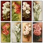 Набор для рукоделия с изображением цветов, алмазная вышивка, украшение для свадьбы, мозаика из смолы, Набор для вышивки крестиком RA1722