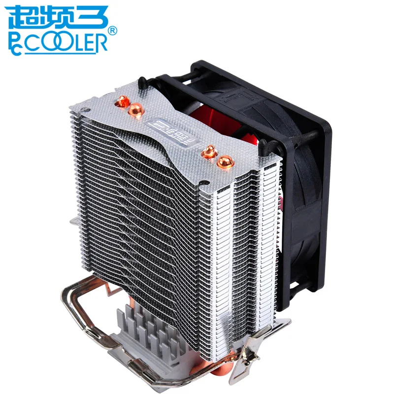 PCCOOLER original mini CPU cooler fan pure cooper heatpipe silent cooling radiator for LGA1151 775 115x FM2+ FM2 FM1 AM3 | Компьютеры и