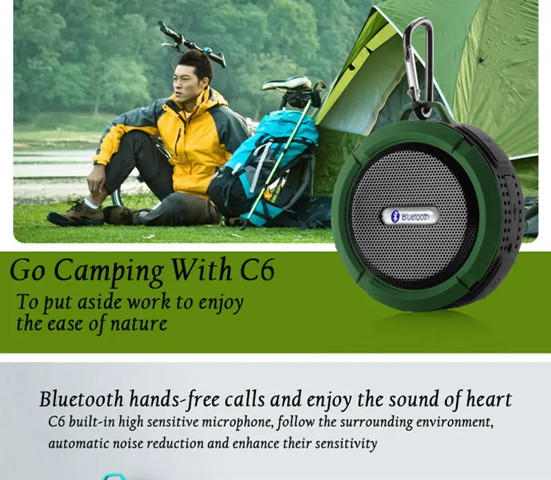 Портативный Мини Bluetooth динамик Водонепроницаемый Спорт на открытом воздухе маленькие вечерние беспроводные автомобильные Altavoz с вызовами громкой связи и присоской