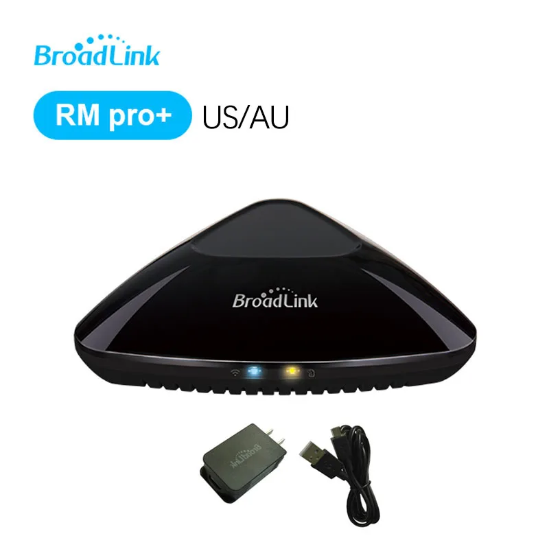US RM3 Broadlink RM33 RM Pro+/RM Mini3 wifi/IR/RF умный Универсальный пульт управления, умный дом пульт дистанционного управления работает с Alexa/Google Home - Комплект: US RM3