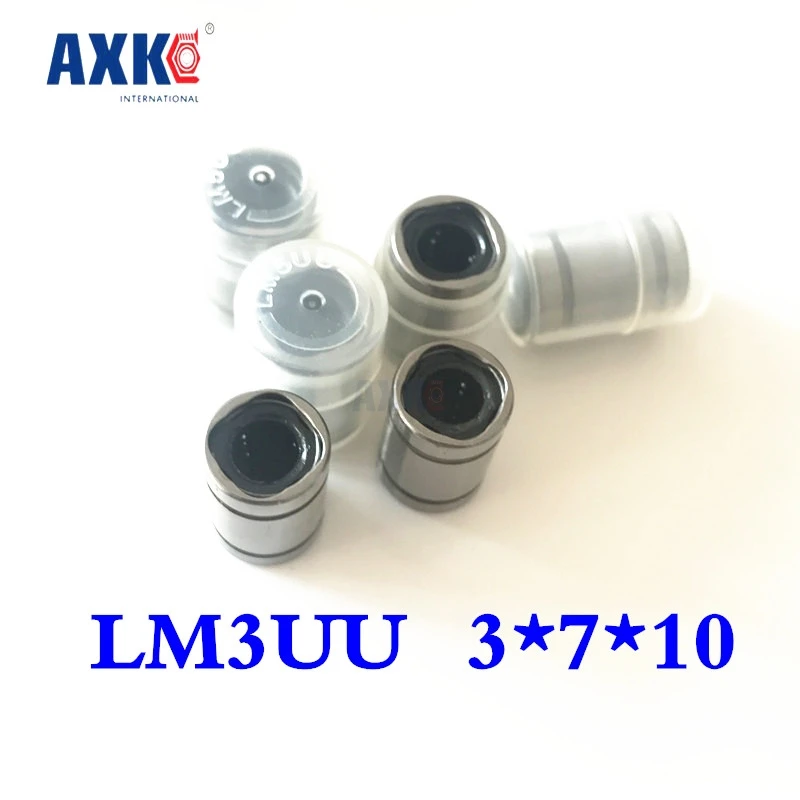 

2021 New Arrival Steel All New Lm3uu Lm3 Linear Ball Bearing 3mm Bush For 3d Printer Parts Rod