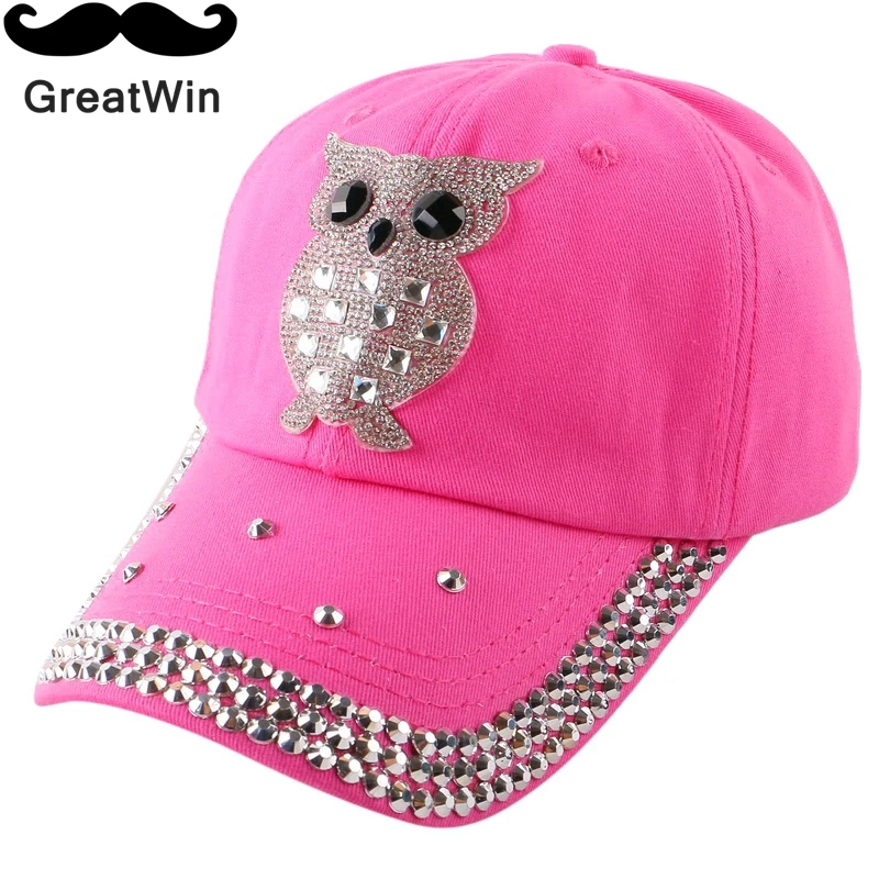 Женская мода для девочек сова хип-хоп snapback оптовая продажа дизайнерская