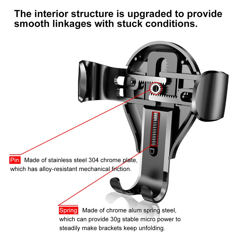 baseus gravity car phone holder for iphone 12 11 huawei samsung car dashboard adjustable phone stand for smartphone 4 6 5 inch free global shipping