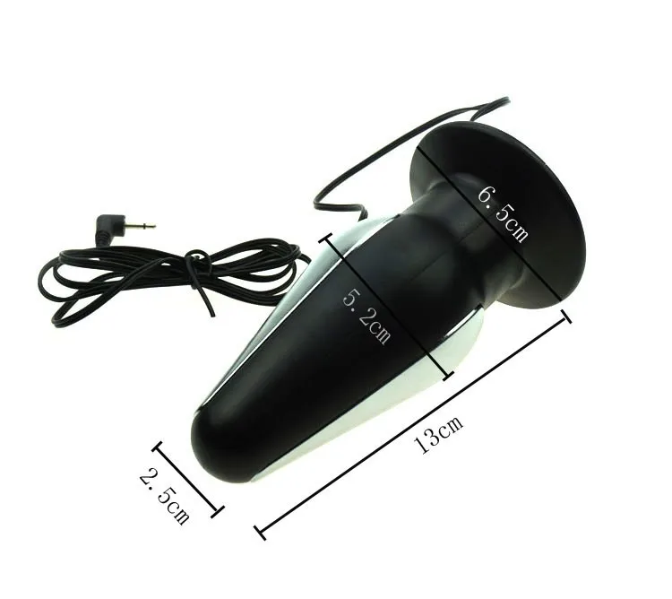 Электрический Медицинский шок Супер большой размер Анальная пробка простата